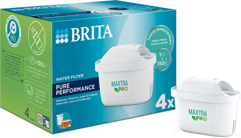 Filtrační patrony Brita - MAXTRApro, 4 ks