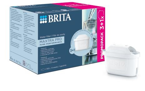 Brita Vodní filtr Maxtra Pro Pure Performance, 3+1 ks 1051759