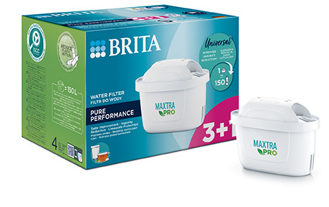 Brita Vodní filtr Maxtra Pro Pure Performance, 3+1 ks 1051759