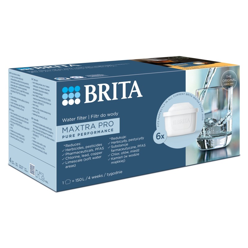 Filtrační patrony Brita - MAXTRApro, 6 ks