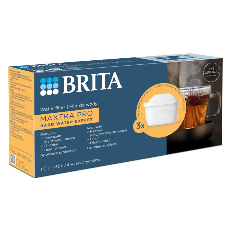 Brita Vodní filtr Maxtra Pro Hard Water Expert, 3 ks 1051769