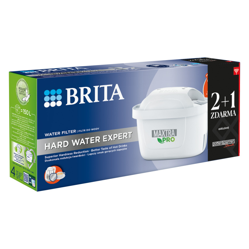 Brita Vodní filtr Maxtra Pro Hard Water Expert, 3 ks 1051769