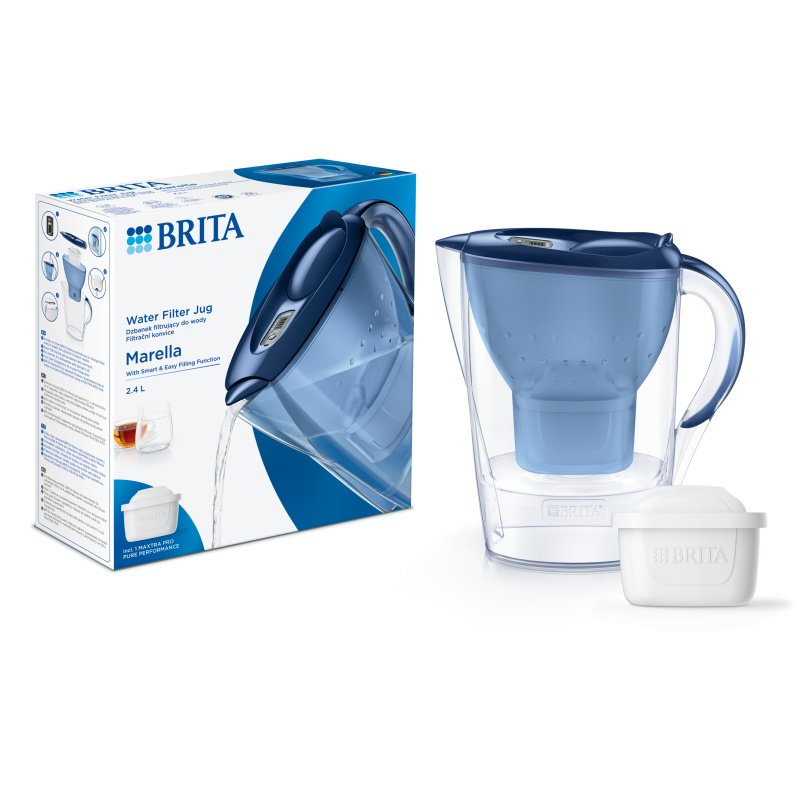 Brita Filtrační konvice Marella, 2,4 l, modrá 1052799
