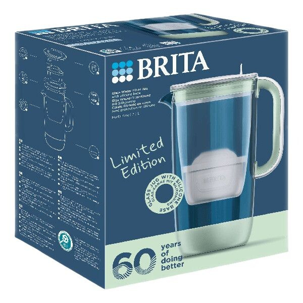 Brita Skleněná filtrační konvice Glass Jug, 2,5 l, světle zelená 1059321