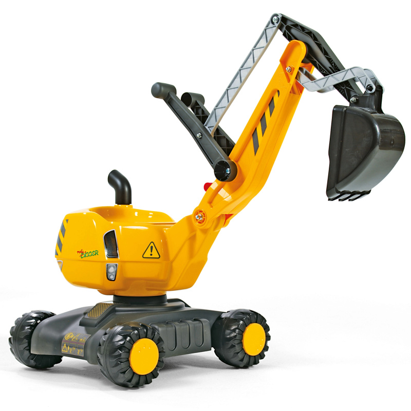 Dětský bagr RollyDigger žlutý
