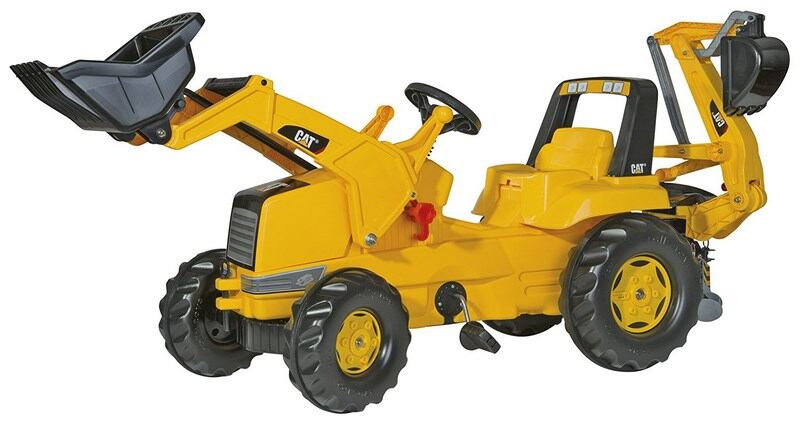 Rypadlo Cat trac s nakladačem