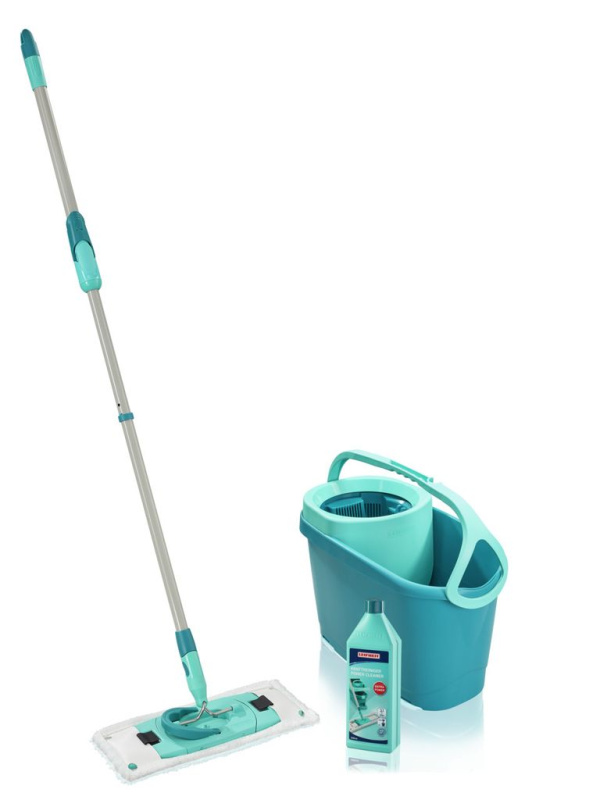 Leifheit Set Clean Twist M Ergo + Čistič na silně znečištěné podlahy 1 l (52127)