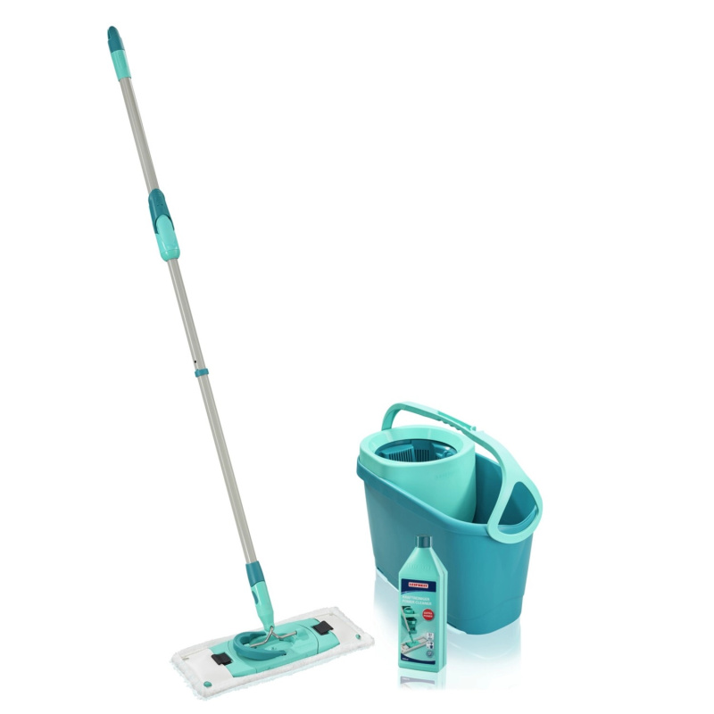 Leifheit Set Clean Twist M Ergo + Čistič na silně znečištěné podlahy 1 l (52127)