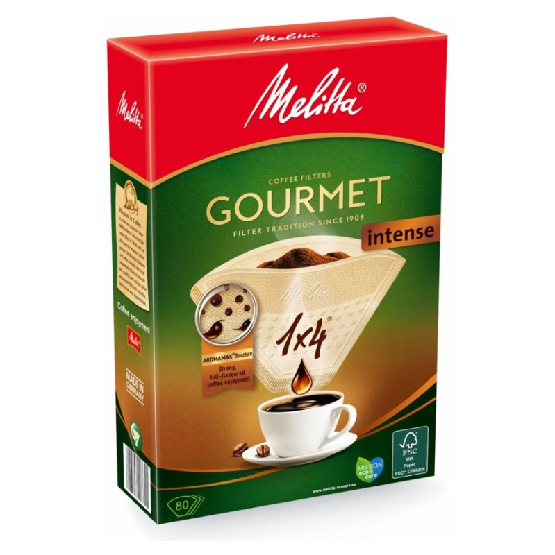 Melitta Original Intense - kávové filtry - č.4, 80 ks