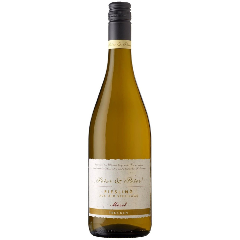 Peter & Peter Riesling Trocken aus der Steillage Qualitätswein Mosel