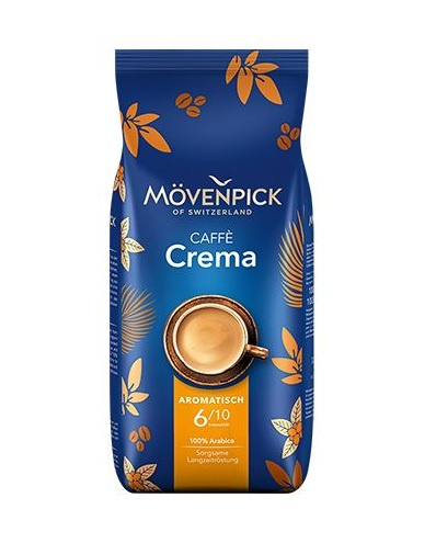 Zrnková káva MÖVENPICK Café Crema, 1 kg