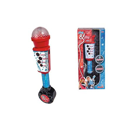Elektronický mikrofon 28 cm, vstup pro MP3