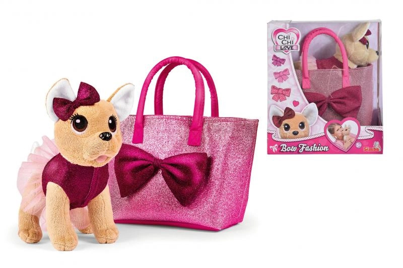 Simba Chi Chi Love Pejsek čivava Bow Fashion v tašce