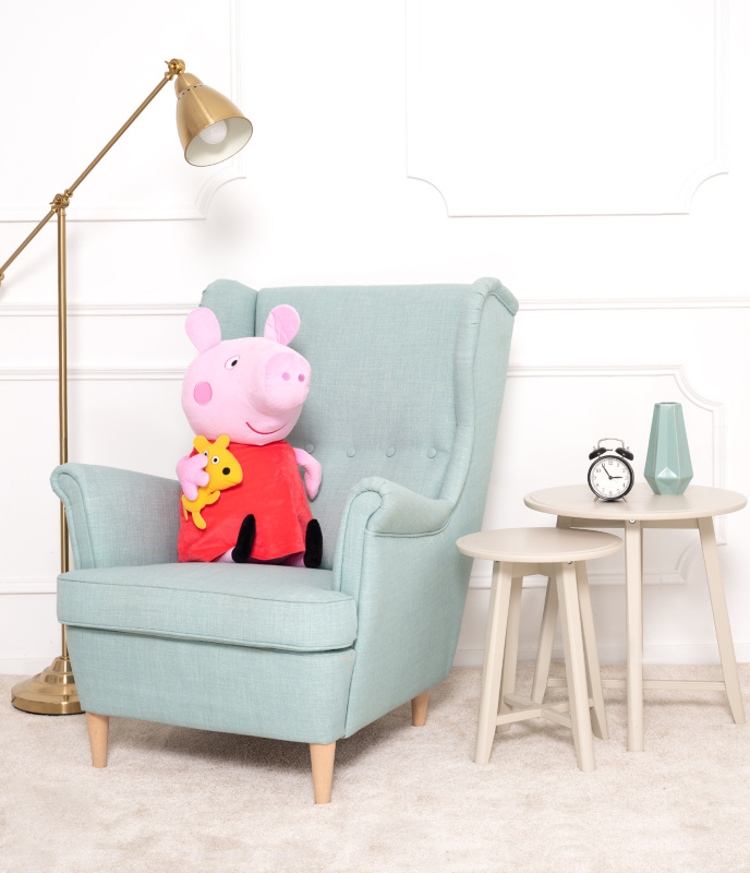 Tomido Plyšová hračka Prasátko Peppa 55 cm růžová