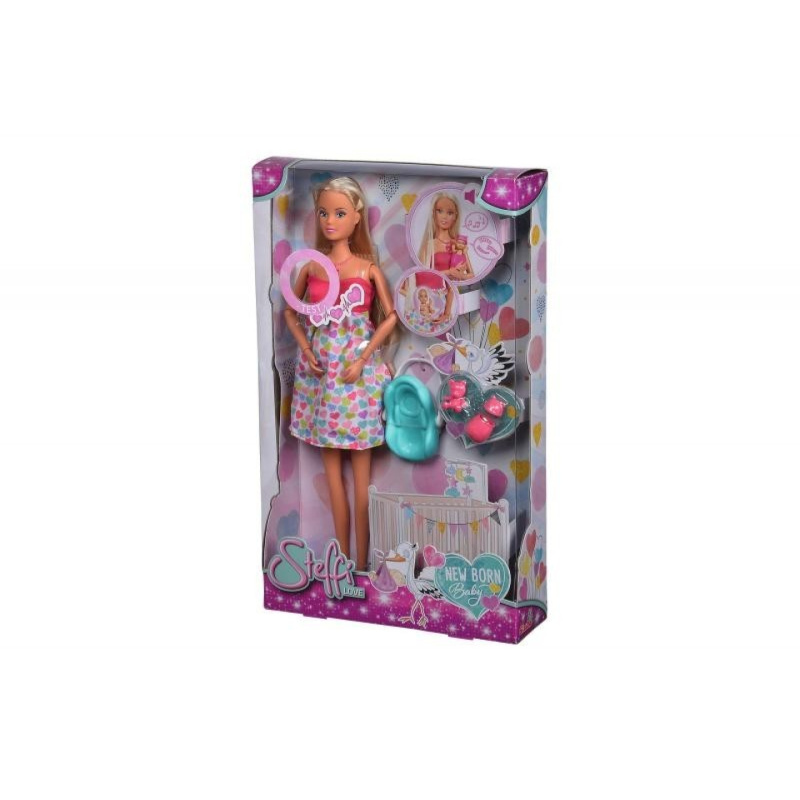 SIMBA Panenka Steffi New Born Baby, zvuk