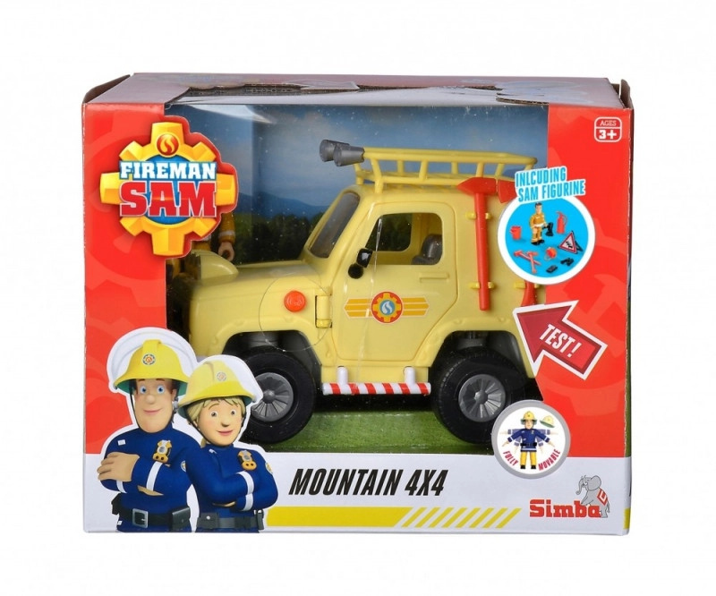 SIMBA Požárník Sam Jeep Figurka