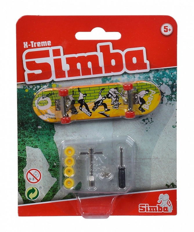Simba Prstový skateboard, 6 druhů