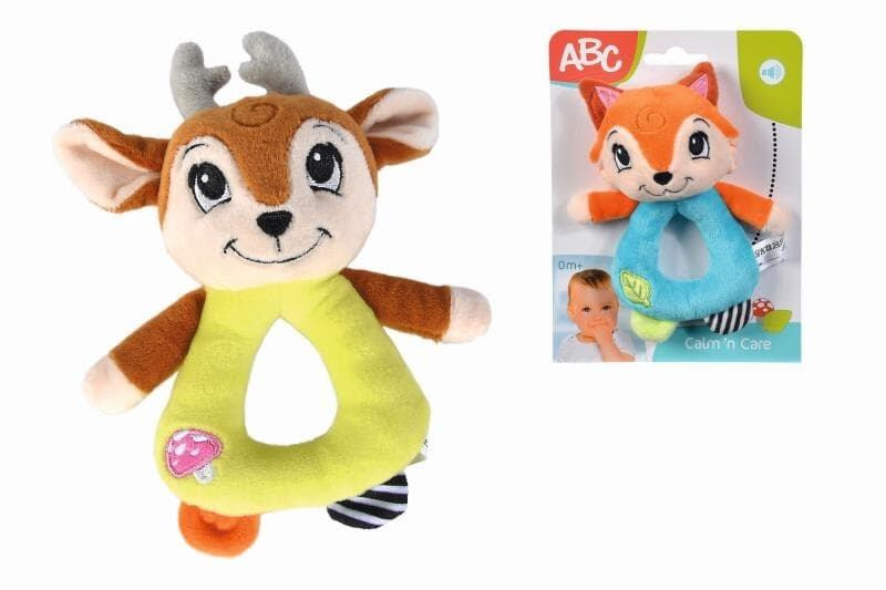 ABC Plyšové chrastítko zvířátko Forest Friends 19cm, 2 druhy
