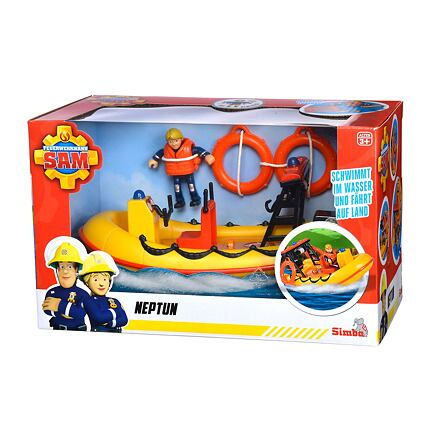 Simba Požárník Sam Člun Neptun s figurkou