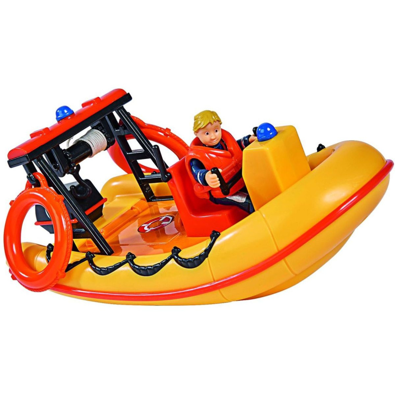 Simba Požárník Sam Člun Neptun s figurkou