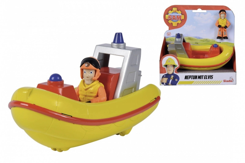 Simba Požárník Sam Loď Neptun + Elvise