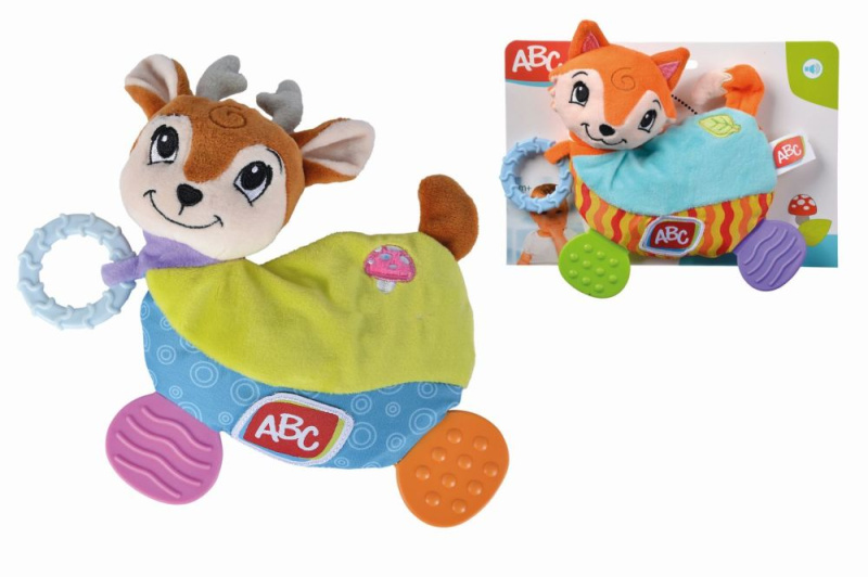 ABC Plyšové zvířátko kousátko Forest Friends, 2 druhy