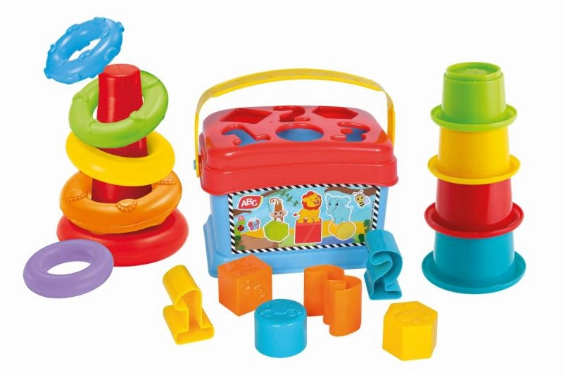 Simba Set na hraní 3 v 1 - vkládačka pyramida kelímky