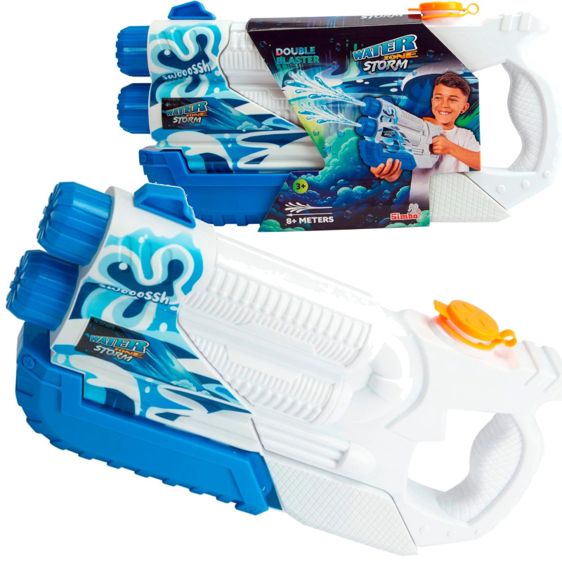 Vodní pistole SIMBA Waterzone Storm Double Blaster s dvojitým proudem
