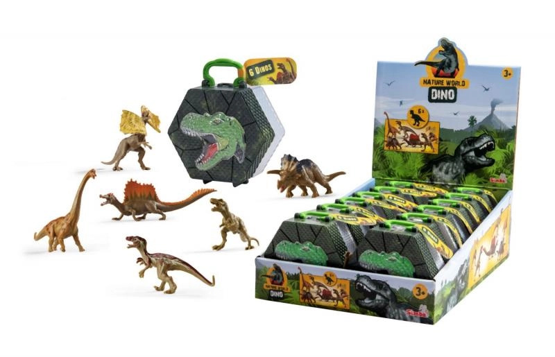 Simba Dinosauři v krabičce 8-9 cm 6 ks