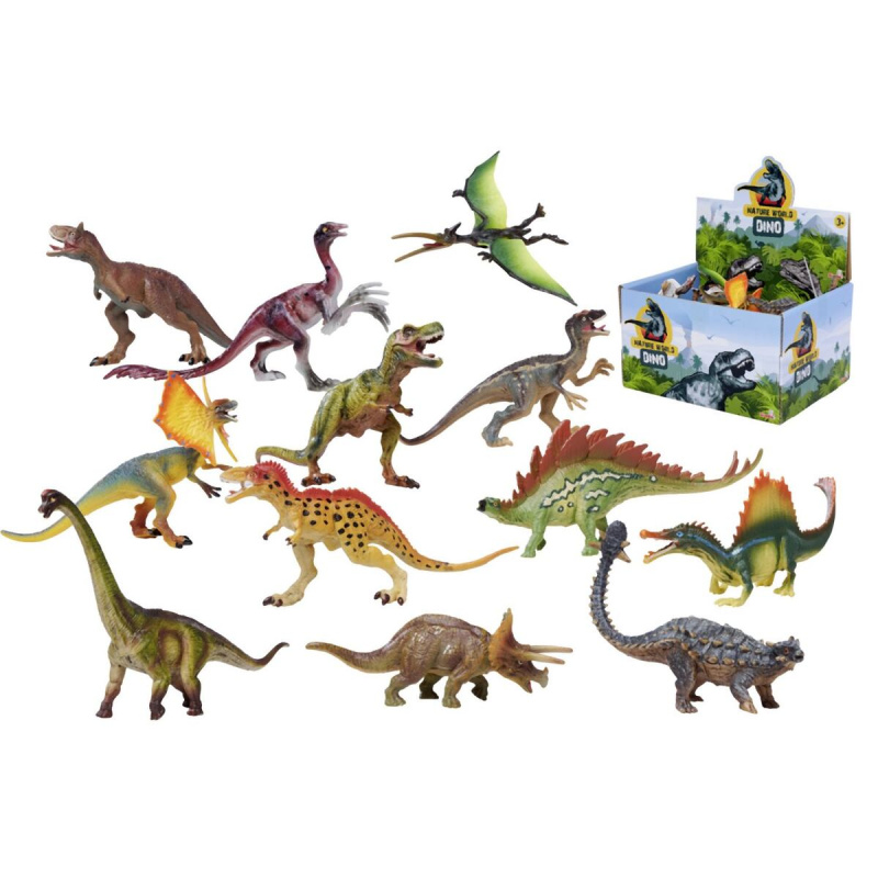 Figurka dinosaura 15-17 cm - Různé druhy