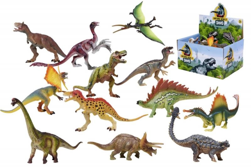 Figurka dinosaura 15-17 cm - Různé druhy