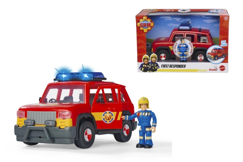 hasič sam jeep 4x4 první pomoc se světlem a zvukem