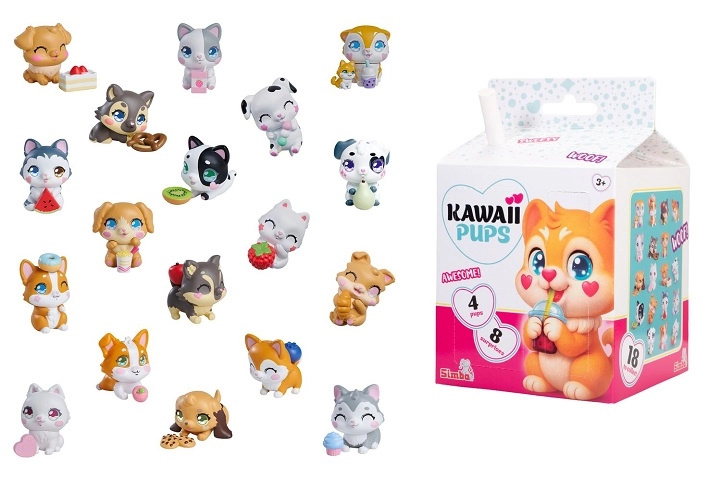 SMBA kawaii pejsci sada 4 ks