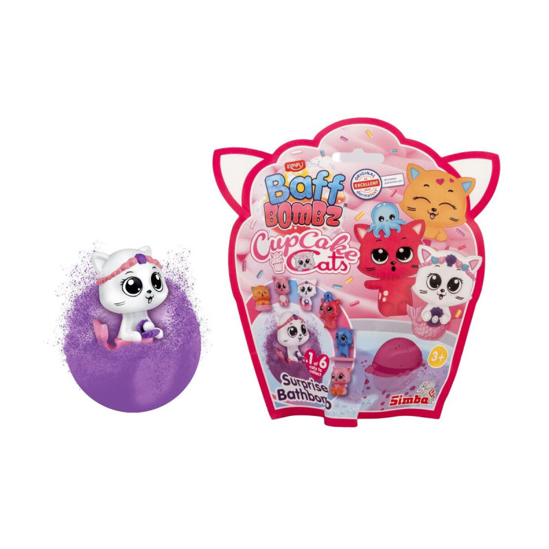 Simba CupCake Cats vodní bomba s překvapením, 6 druhů
