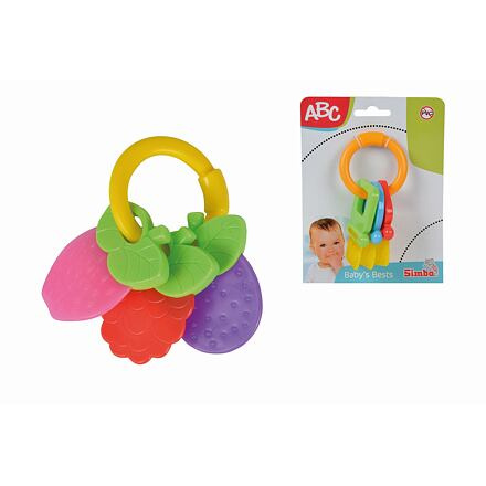 ABC Chrastítko a kousátko 2v1, klíče/ovoce