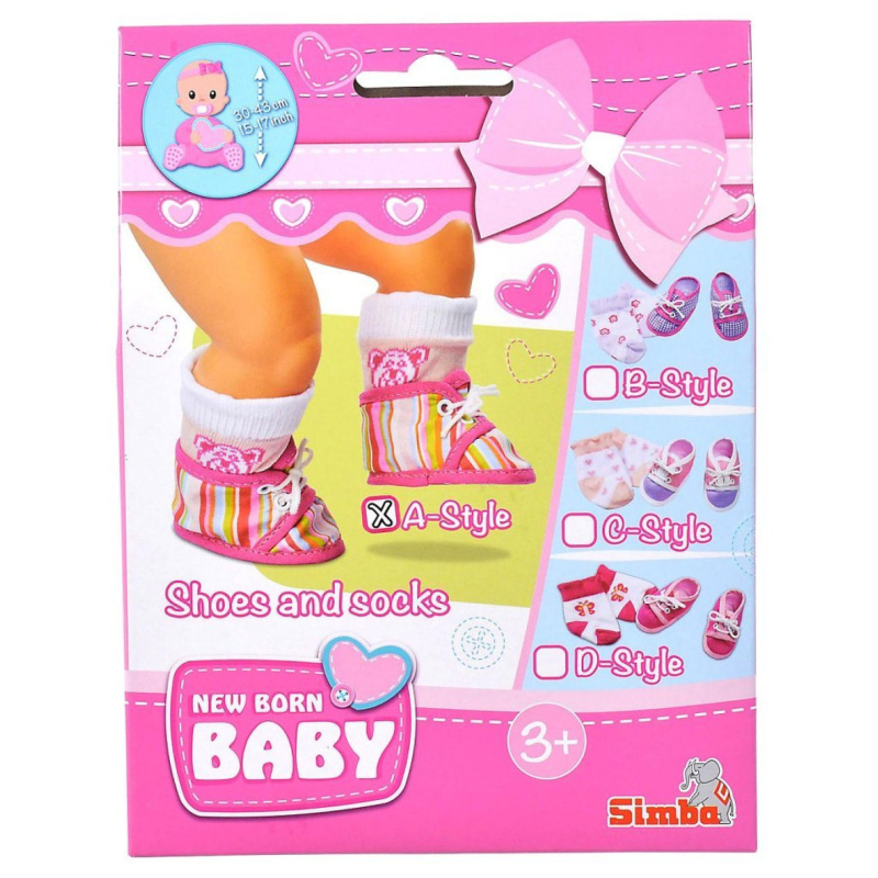 Simba Ponožky a botičky pro panenkyvel.38-43