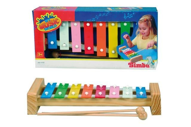 Simba Xylofon s 8 kovovými klávesami