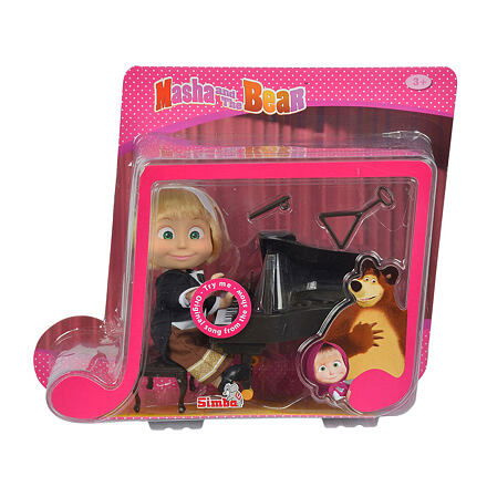 Simba Máša a medvěd Panenka Máša s piánem