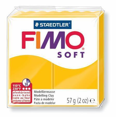 FIMO soft 57g - okrová Kreativní svět s.r.o.