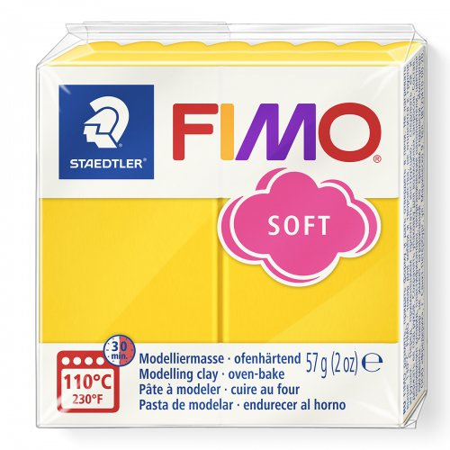 FIMO soft 57g - okrová Kreativní svět s.r.o.