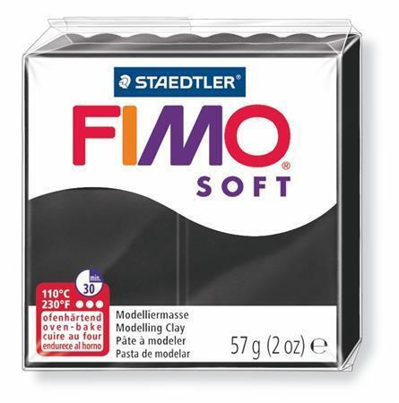 FIMO soft 57g - černá Kreativní svět s.r.o.
