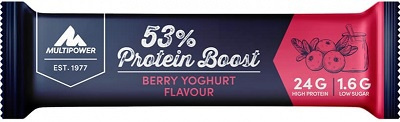 Multipower 53% Protein Bar 45 g -  mix berry/jogurt