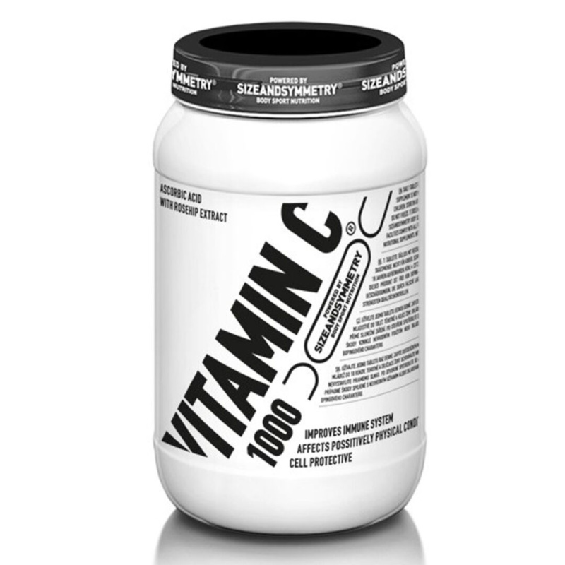 SizeAndSymmetry Nutrition SizeAndSymmetry Vitamín C 1000mg 100 tablet