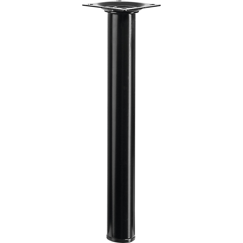 Hettich Nábytková noha kulatá, černá, pr. 30 x 250 mm