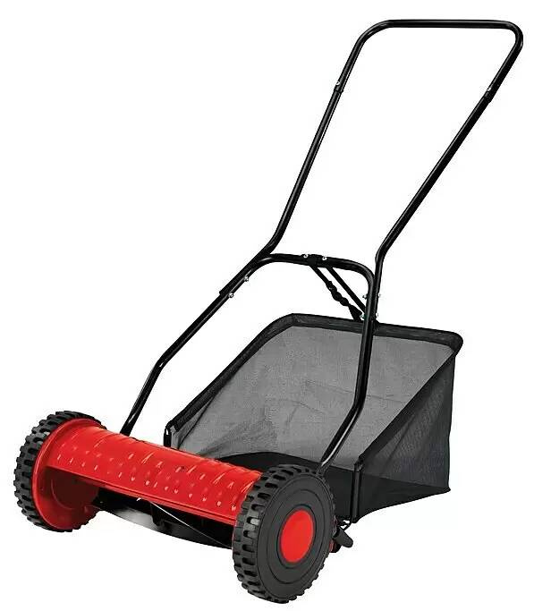 Ruční sekačka na trávu Hurricane HHR 40 / šířka střihu 40 cm / červená/černá Varianta: ivi1