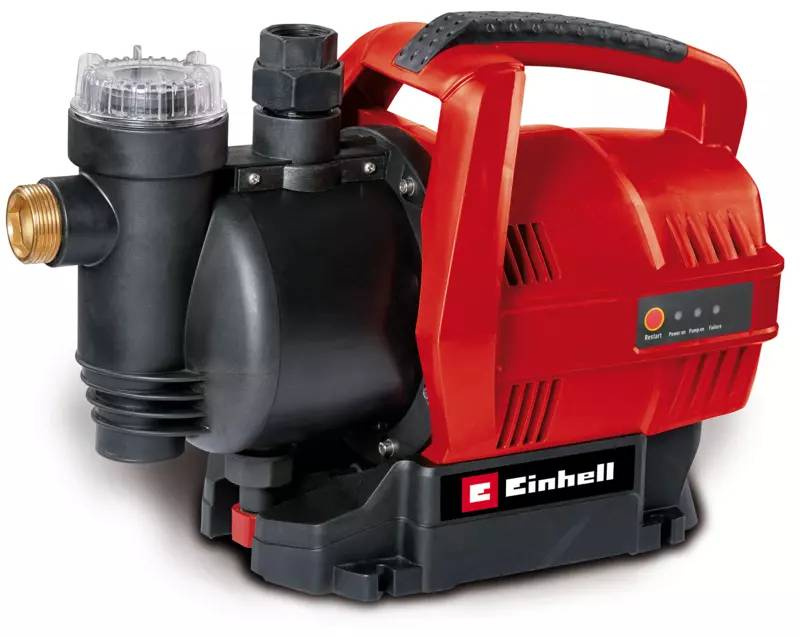 Automatická vodárna Einhell GC-AW 6333 / 630 W / 3,6 bar / 3300 l/hod. / černá/červená Varianta: ivi1