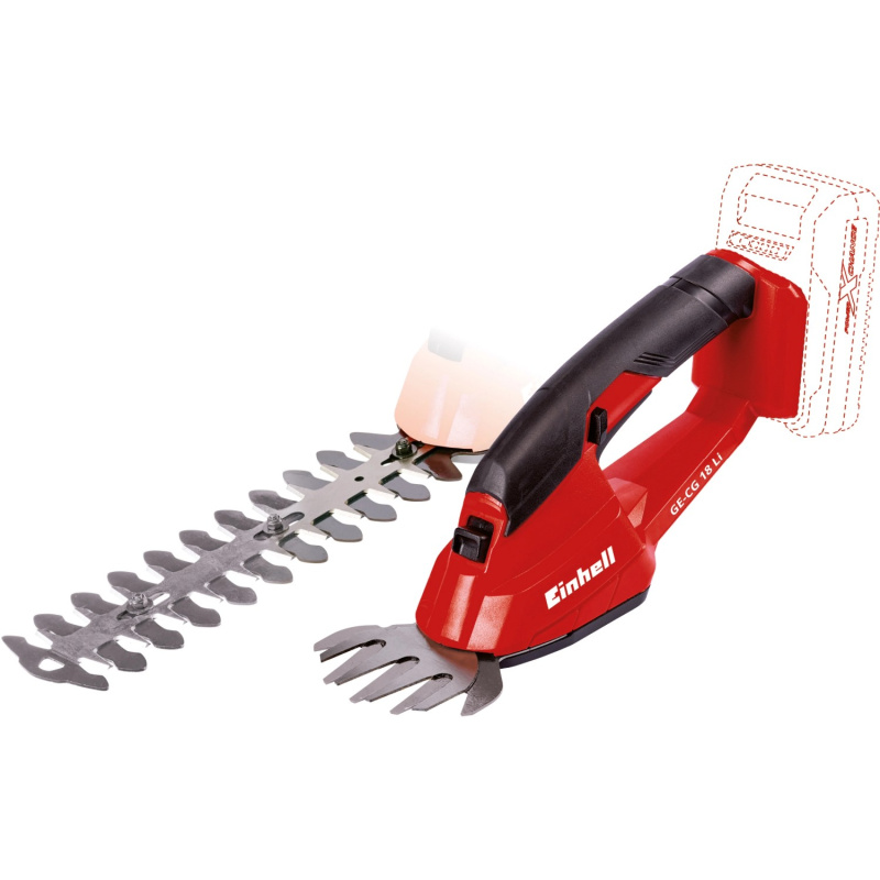 Einhell Power X-Change Akumulátorové nůžky na trávu a keře GE-CG 18 Li Solo