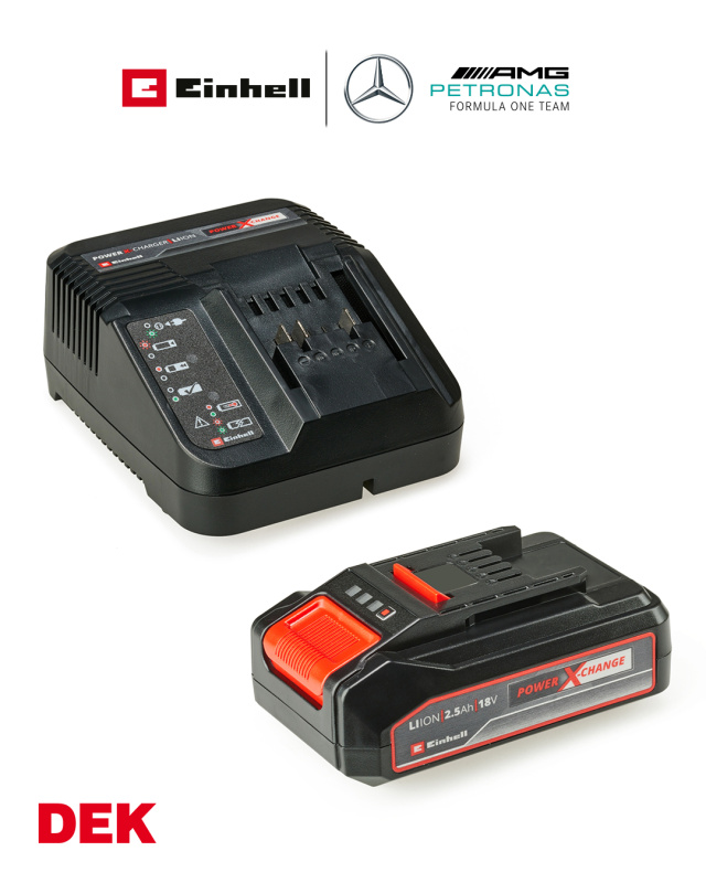 Akumulátor + nabíječka Einhell Power X-Change 18 V 2,5 Ah