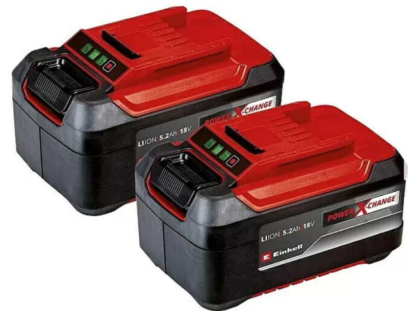 Baterie 2x 18 V, 5,2 Ah PXC, Twinpack CB, Power X-Change - Einhell
