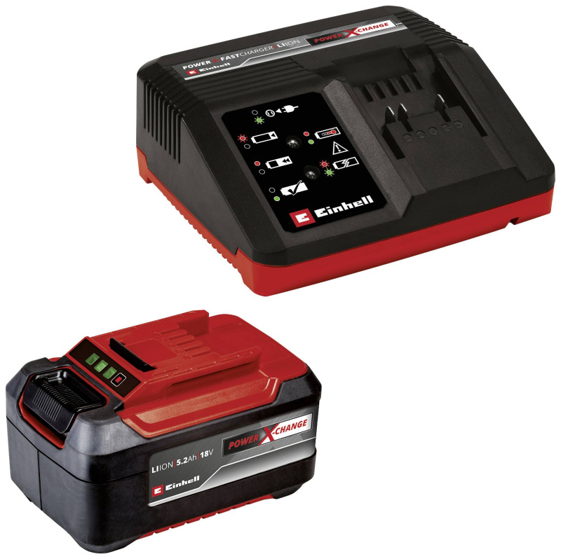 Akumulátor + nabíječka Einhell Power X-Change 18 V 5,2 Ah